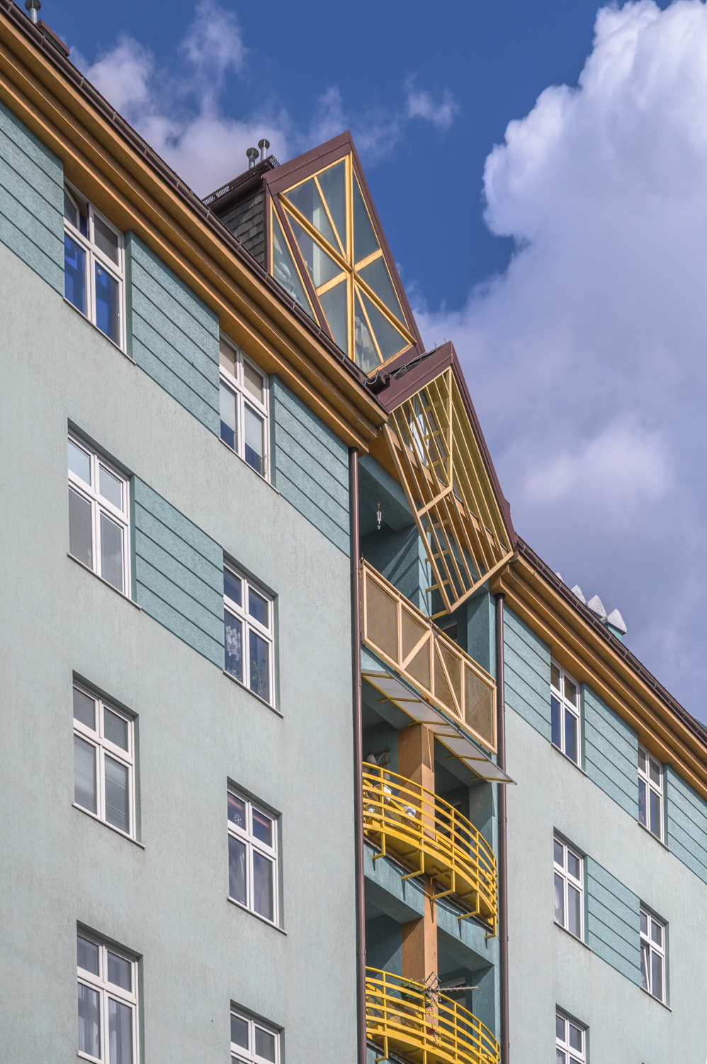 Zdjęcie architektury budynku Budynek mieszkalno-usługowy